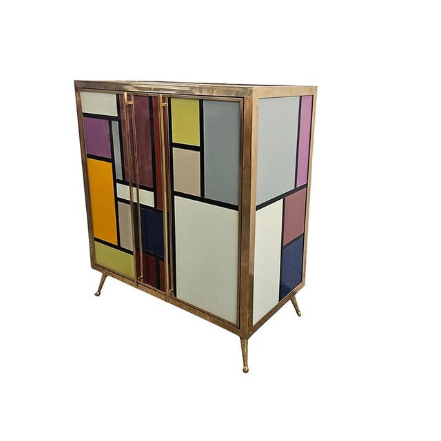 Murano Glass Sideboard, 1980s For Sale - Image 4 of 9
