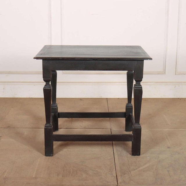 English Oak Side Table For Sale - Image 11 of 12