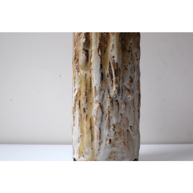 904 Cylindrical Ceramic Vase by Helmut Friedrich Schäffenacker, in Exhibition Piece conditions. Designed 1960 to 1969...