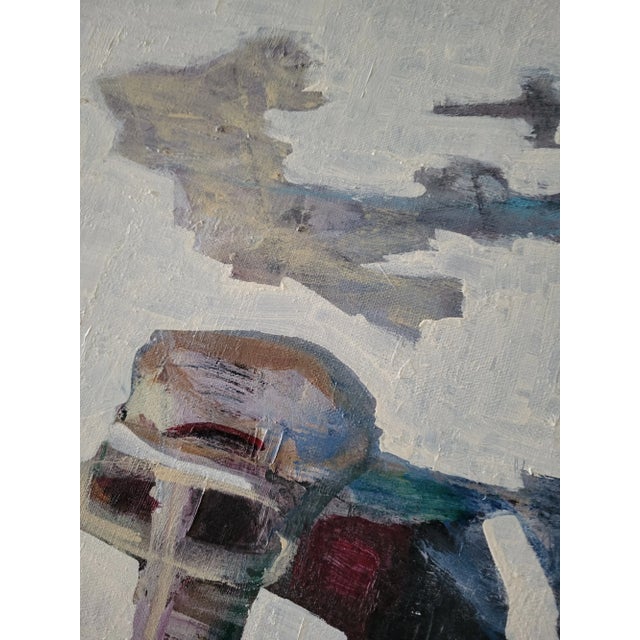 2020s Untitled 2324, Abstract Expressionistic Painting by Lynn Christian For Sale - Image 5 of 6