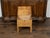 Wood Rustic English 1900s Pine Box on Straight Legs with Weathered Patina For Sale - Image 7 of 8