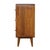 Wood Curved Mango Wood Chest of Drawers in Chestnut Finish For Sale - Image 7 of 8