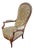 Italian Paolina Armchair with Fabric, 1890 For Sale