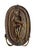 Antique Brass Wall Sconces With Embossed Knights and Fleur De Lis - a Pair For Sale - Image 4 of 6