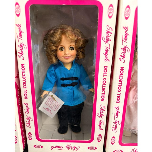 1982 Ideal Toy Co. Shirley Temple Doll Collection - Complete Set of 5 New In Box • Styles: Traditional, Mid-Century...