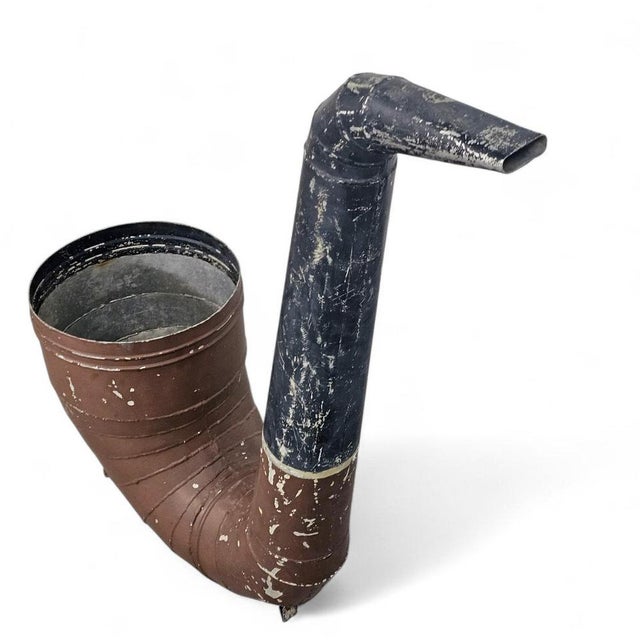 Large Zinc Pipe, 1973 For Sale - Image 11 of 18