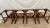 Antique Chairs Set of Four, Barley Twist Legs, Solid Oak, Brown Vinyl Seats For Sale - Image 13 of 13