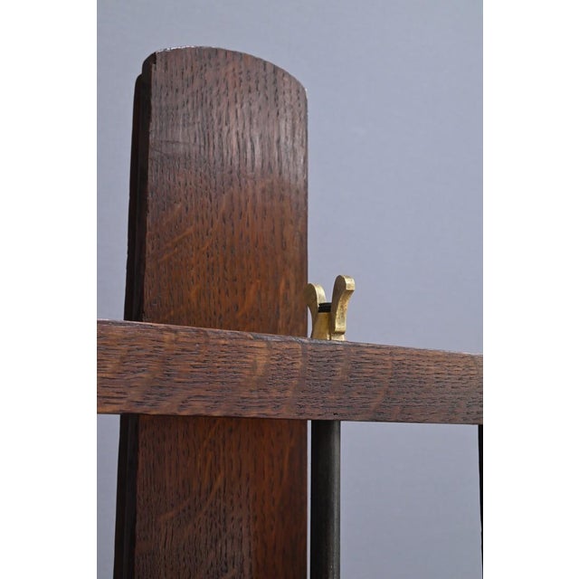 Double-Sided Oak Studio Easel For Sale - Image 15 of 18