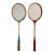 1950s Vintage Boho Chic Wood Badminton Rackets - Set of 2. For Sale