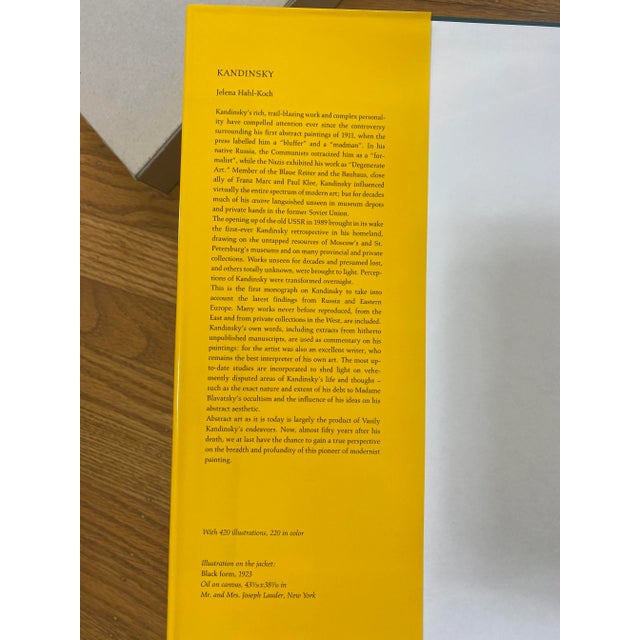 Vintage Kandinsky Art Book by Jelena Hahl-Koch – Large Rizzoli Modern Art Coffee Table Book, Abstract Art Decor For Sale In Louisville - Image 6 of 10