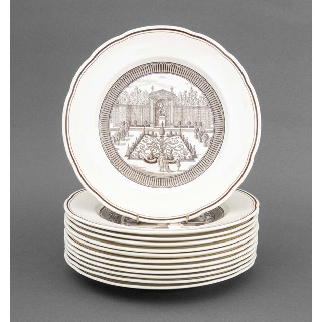 English Wedgwood the Garden Club of America Plates, 12 For Sale - Image 3 of 14