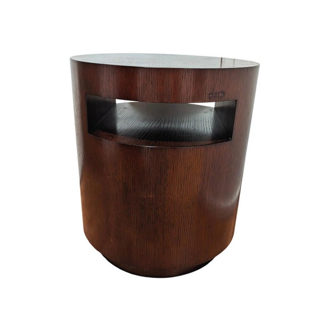 Vintage Crate & Barrel "Expo 67" Occasional End Table This is a beautiful round end table by Crate & Barrel, made in...