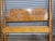 Late 20th Century Benchmade Tiger Maple Queen Size Pencil Post Canopy Carved Bed For Sale - Image 4 of 10