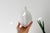 Modern Mid Century Matte White Porcelain Botanical Vase by Ak Kaiser West Germany For Sale - Image 3 of 12