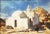 Tunisian landscape is an original artwork realized in 1994. Oil painting on canvas. The artwork is hand signed and dated...