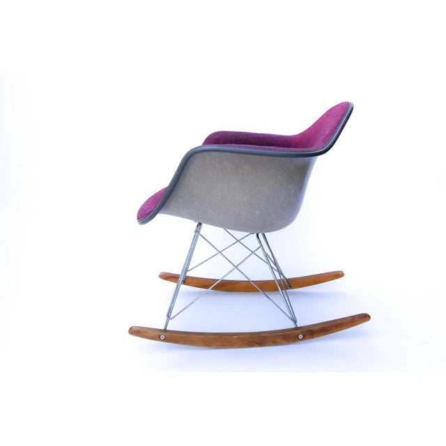 Charles and Ray Eames Designed Rar Rocker by Herman Miller C. 1959 For Sale In New York - Image 6 of 11