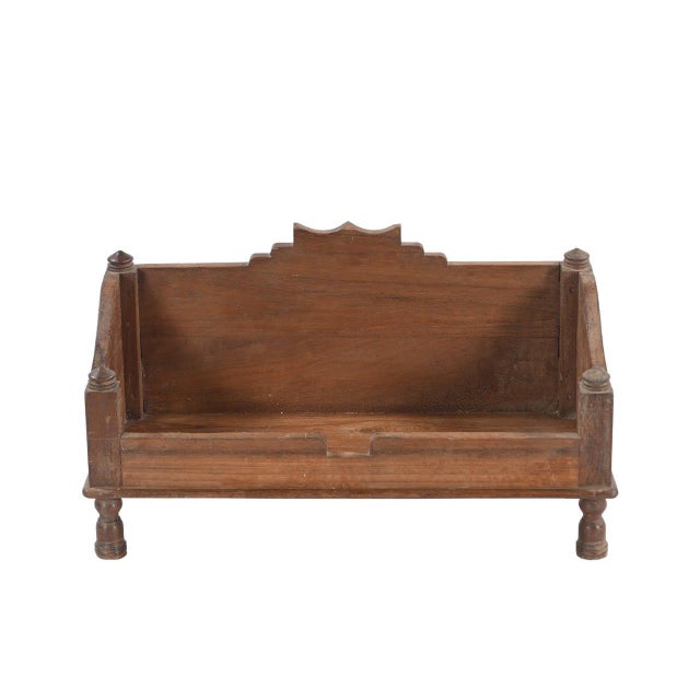 This Vintage Indian Teakwood Small Temple is a charming handcrafted shrine traditionally used in Indian homes for daily...