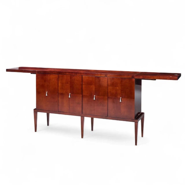 Michael Vanderbyl for Baker Furniture Archetype Mahogany Credenza For Sale - Image 13 of 14