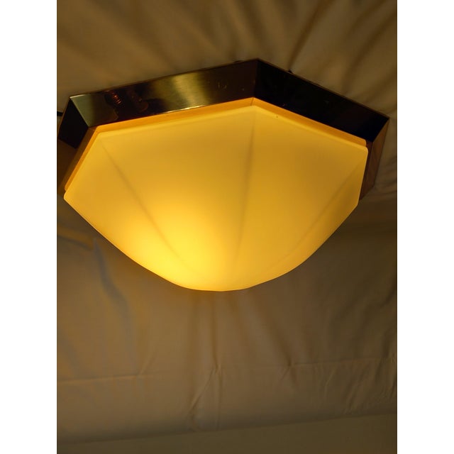 Large Ceiling Light from Limburg Glashütte, in Very Good conditions. Designed 1970 to 1979 This piece has an attribution...
