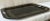 Metal Antique Folk Art Black and Gold Tole Metal Tray For Sale - Image 7 of 11