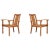 Oak and Rush Armchairs by Charles Dudouyt, France, 1940s, Set of 2 For Sale - Image 10 of 10