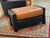 Mid-Century Modern Vintage Roche Bobois Leather Chair & Ottoman For Sale - Image 3 of 11