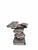 Vintage Regency Style Faux Stacked Book Side Table This piece features a charming design that mimics a stack of vintage...