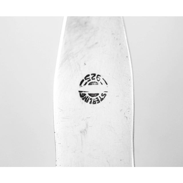 1950s Juvento Lopez Reyes Sterling Fork and Spoon Set - A Pair For Sale In New York - Image 6 of 6