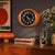 Space Age Orange Wall Clock by Milvox, 1970s For Sale - Image 10 of 13