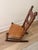 Vintage Child’s Ladder Back Rocking Chair With Woven Seat | Solid Hardwood For Sale - Image 4 of 6