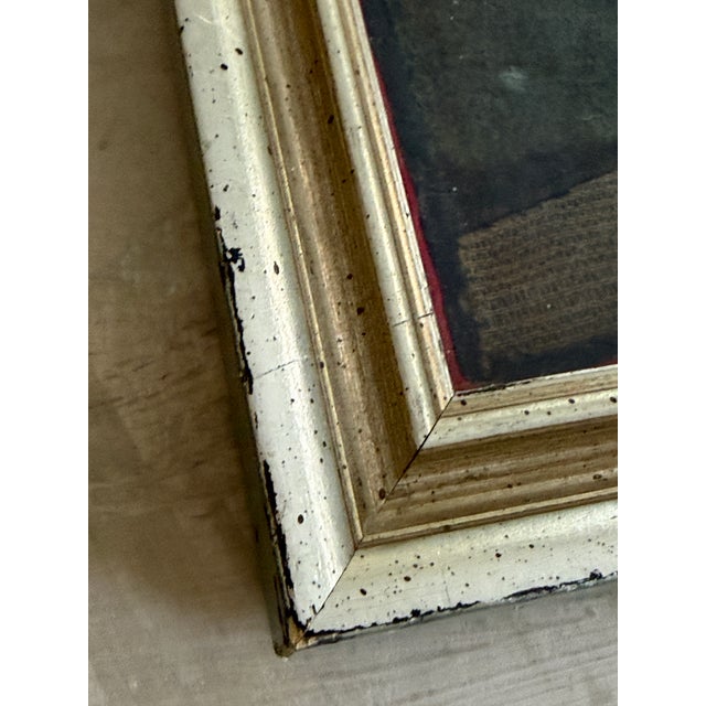 Textile Vintage French Revolutionary Officer Textile Art Framed Wool Applique Military Portrait For Sale - Image 7 of 11