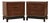 Asian Regency Vintage Nightstands For Sale