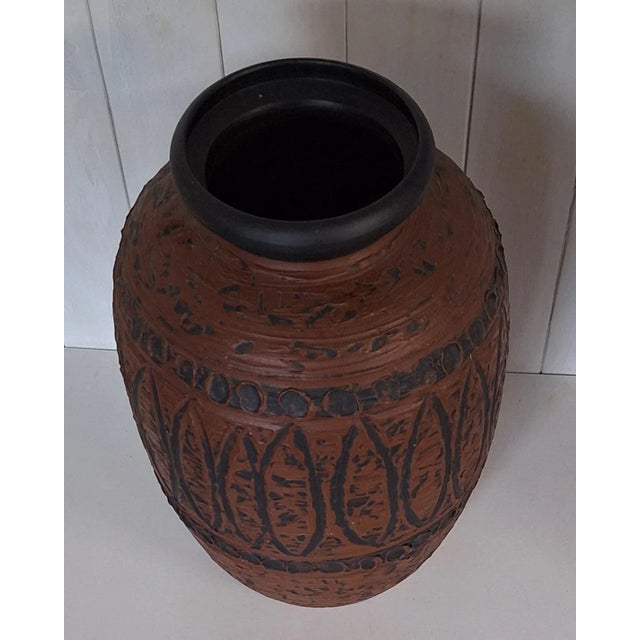 Vintage Handmade Ceramic Vase, 1970s For Sale - Image 3 of 5