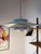 White and Purple Louvered Lamp by Formlight, 1970s, Metal For Sale - Image 9 of 11