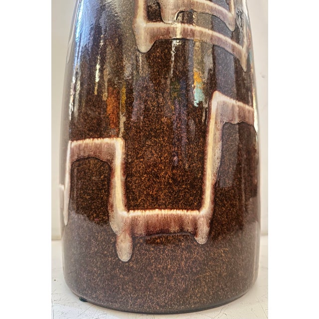 1960s Large Scheurich Ceramic Vessel, West Germany For Sale - Image 5 of 9