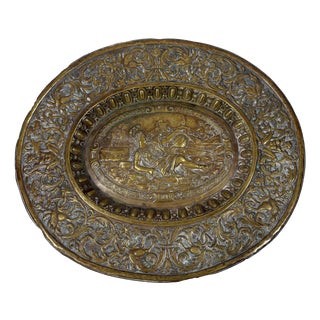 Antique Bronze Venus Offering Dish, 1600s For Sale