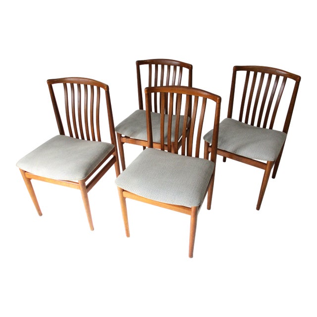 Teak Dining Chairs by Vamdrup Stolefabrik Denmark For Sale