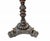 Padouk Wood Teapoy Finely Carved On An Elaborate Tri Form Base For Sale - Image 4 of 15