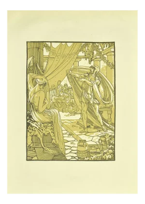 Ferdinand Bac , The Speech , Original Lithograph by F. Bac , 1922