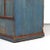 Blue Rustic Farmhouse Folk Art Painted Bridal Cabinet, 1811 For Sale - Image 8 of 13