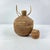 Early 20th Century Ndebele Lidded Basket MATTER COLLECTION For Sale - Image 4 of 8