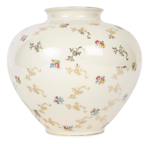 20th Century German Porcelain Boulle Vase