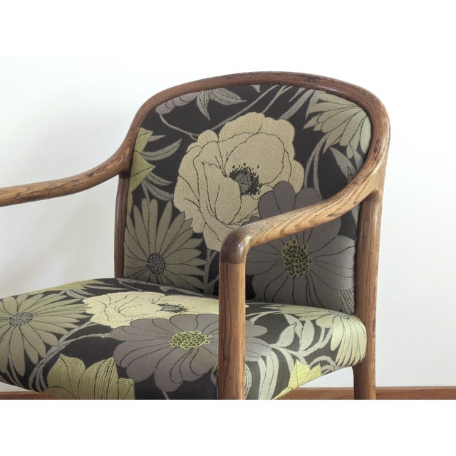Wood Modern Oak Gunlocke Chair - Restored For Sale - Image 7 of 12
