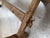 Mid‑20th Century Oak Farm Table For Sale - Image 8 of 10