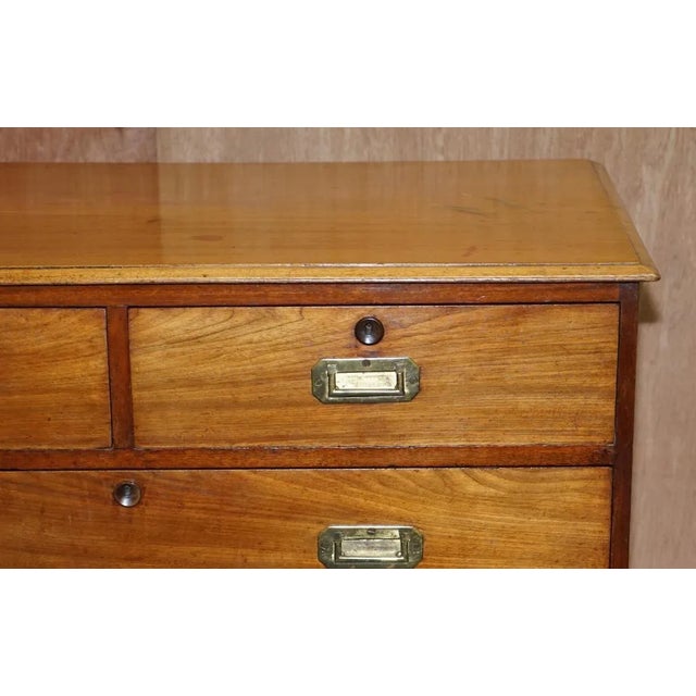 Antique Victorian Walnut Chest of Drawers For Sale - Image 8 of 17