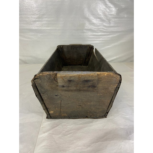 Rustic Late 19th Century Wood Grape Crate For Sale - Image 3 of 8