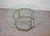 Vintage Mastercraft Hollywood Regency Brass & Octagonal Glass Coffee Table For Sale - Image 4 of 11