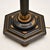 Black Chinese Lacquered Floor Lamp, 1920s For Sale - Image 8 of 11