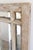 Large Primitive antique window mirror found in the French countryside. Entirely handmade with Mortise and tenon joinery...
