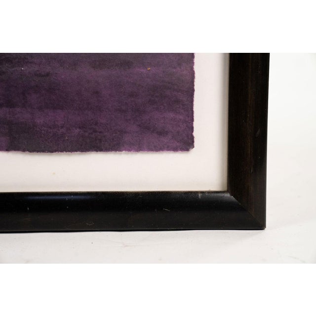 Original Signed Carol Summers 'In Memory of Bob Kutak' Woodcut Print For Sale In Denver - Image 6 of 8